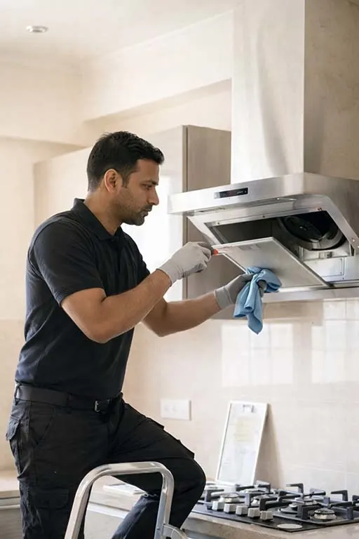 Kitchen chimney deep cleaning service in Gurugram