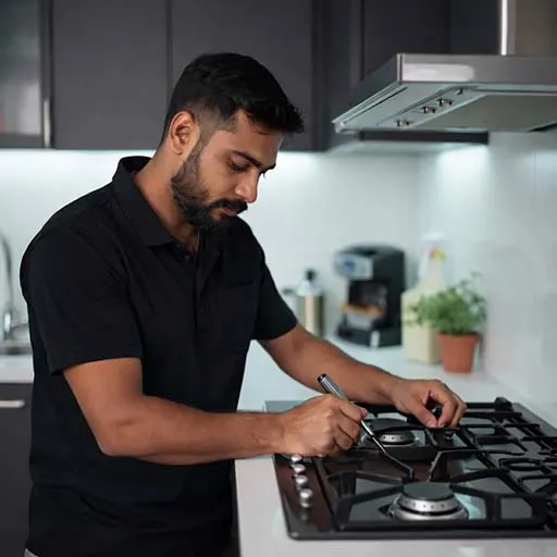 Gas stove and hob repair service for ignition, burner and leakage issues