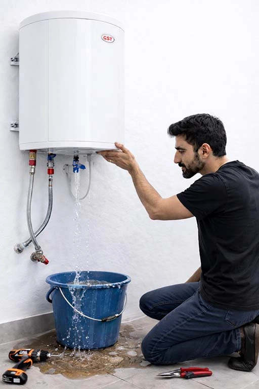 Geyser deep cleaning and maintenance service in Gurugram