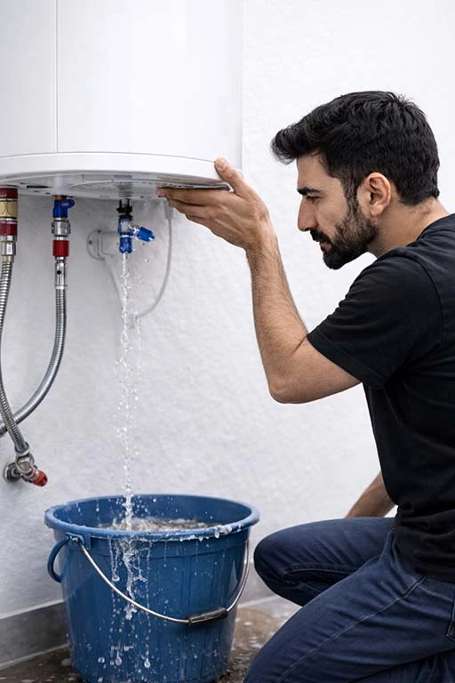 Geyser leakage repair and water flow issue fixing in Gurugram