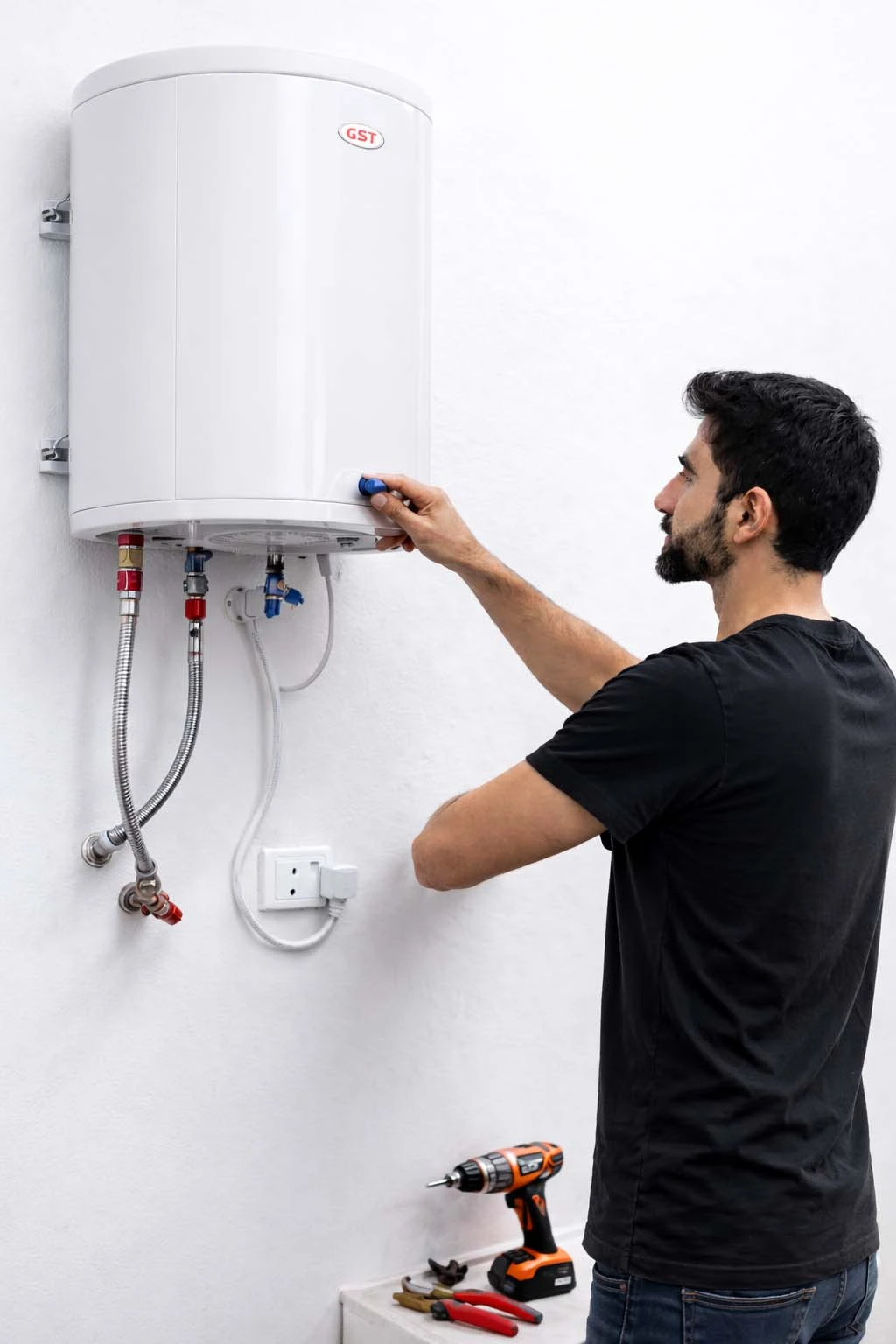 Water geyser repair service for no heating, leakage and power issues